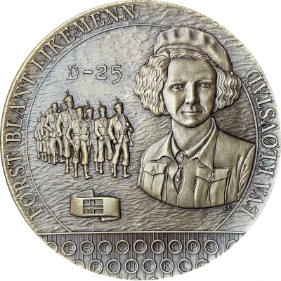 Medal - Kampen For Frihet (Eva Kløvstad) ND front