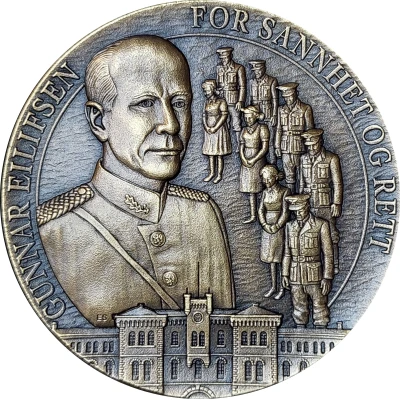 Medal - Kampen For Frihet (Gunnar Eilifsen) ND front