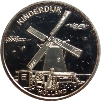 Medal - Kinderdijk Mémodaille Europe Collection ND front