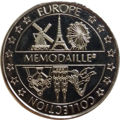 Medal - Kinderdijk Mémodaille Europe Collection ND back