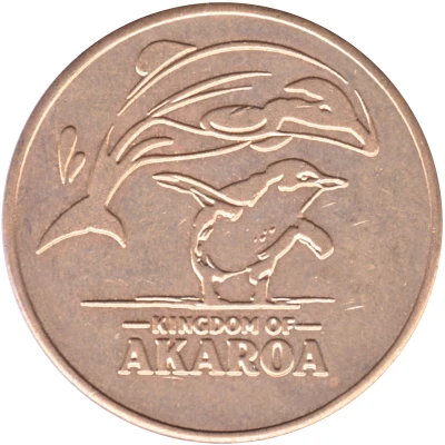 Medal - Kingdom of Akaroa (Tourist Souvenir) ND back