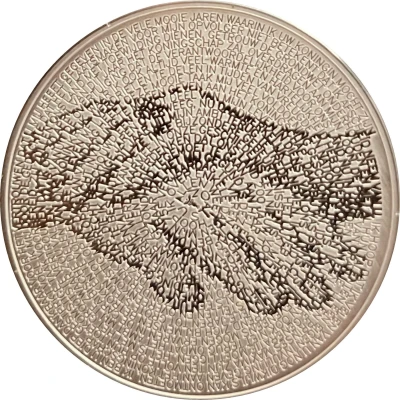 Medal - Koningspenning, 1 jaar koningsschap. back