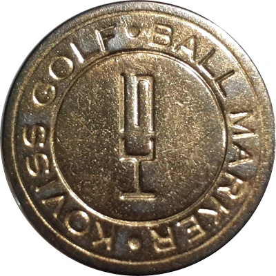 Medal - Koviss (Golf Ball Marker) ND back