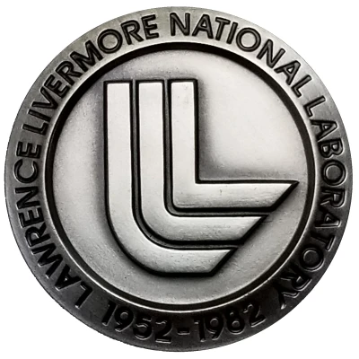 Medal - Lawrence Livermore National Laboratory front