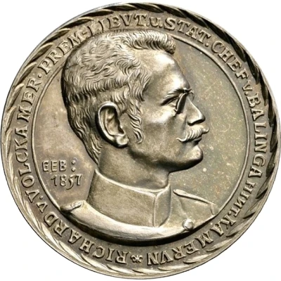 Medal - Lieutenant Richard Volckamer von Kirchensittenbach front