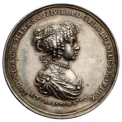 Medal - Ludwika Radziwiłł front