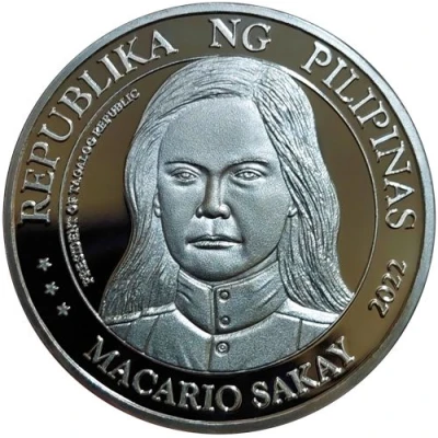 Medal - Macario Sakay Re-Establishment of Republika ng Katagalugan 120th Anniversary front