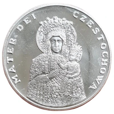 Medal - Madonna of Czestochowa (St.Peter Square) ND front