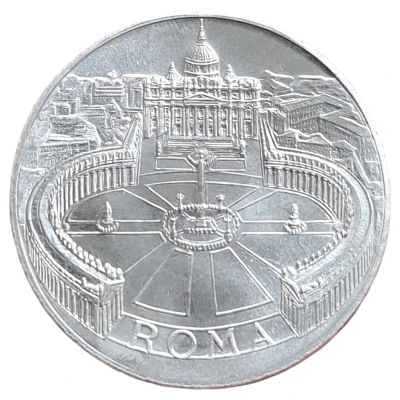 Medal - Madonna of Czestochowa (St.Peter Square) ND back