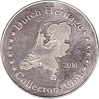 Medal - Madurodam Dutch Heritage Collectors Coin back