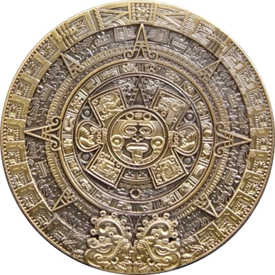 Medal - Maya Civilization ND back