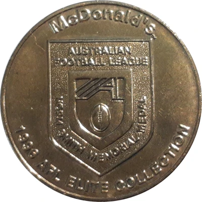 Medal - McDonald's AFL Elite Collection Norm Smith Medal front