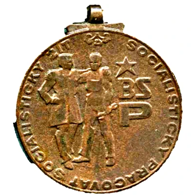 Medal - Member of the socialist labor brigade ND front