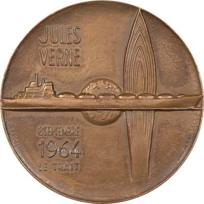 Medal - Methane Carrier Jules Verne front