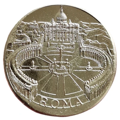 Medal - Michelangelo La Pietà (St.Peter Square) ND back