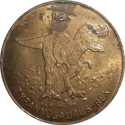 Medal - NSW - Australian Museum - Tyrannosaurus Rex (Tourist Souvenir) ND back