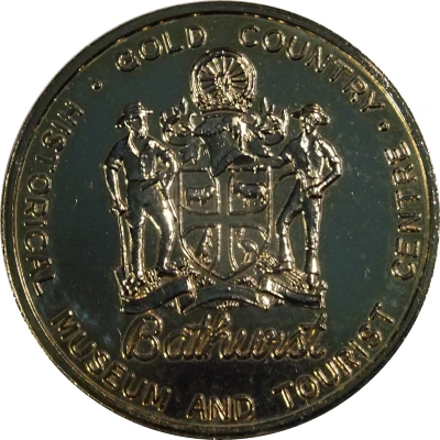 Medal - NSW - Bathurst Historical Museum (Tourist Souvenir) ND front