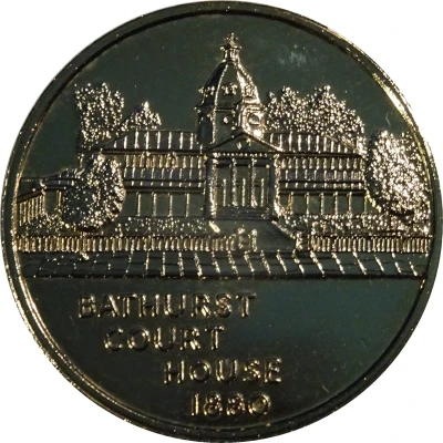 Medal - NSW - Bathurst Historical Museum (Tourist Souvenir) ND back