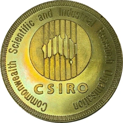 Medal - NSW - CSIRO Parkes Radio Telescope (Tourist Souvenir) ND back