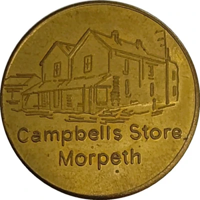 Medal - NSW - Campbell's Store Morpeth (Tourist Souvenir) ND front