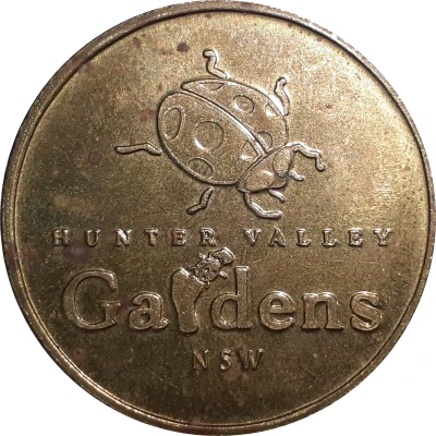 Medal - NSW - Hunter Valley Gardens (Tourist Souvenir) ND front