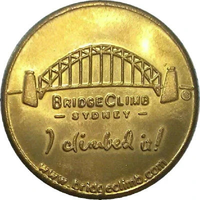 Medal - NSW - Sydney Harbour Bridge Climb (Tourist Souvenir) ND front