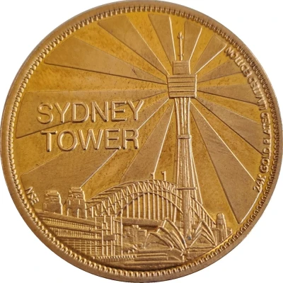 Medal - NSW - Sydney Tower (Tourist Souvenir) ND front