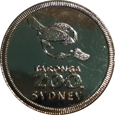 Medal - NSW - Taronga Zoo Sydney; Pathi Harn (Tourist Souvenir) ND back