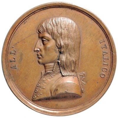 Medal - Napoleon I L'insubria Libera front