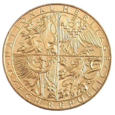 Medal - National Heritage (Praha castle) ND back