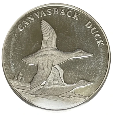 Medal - National Wildlife Refuge System Canvasback Duck front