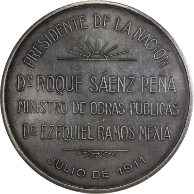 Medal - Navigation of the Bermejo River back