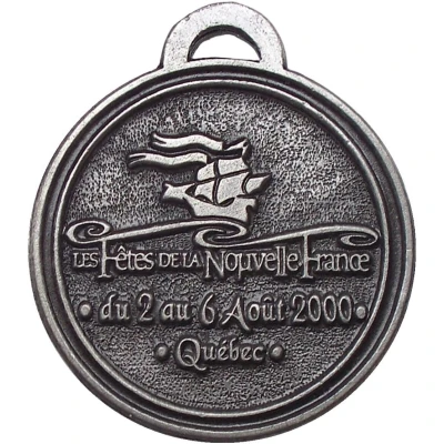 Medal - New France Festival Quebec City back
