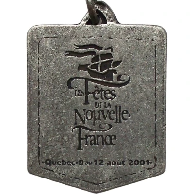 Medal - New France Festival Quebec City back