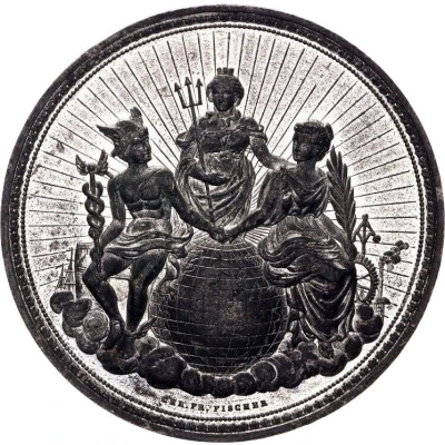 Medal - Northwestern trade & Industry exhibition Bremen back