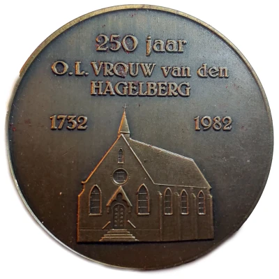 Medal - O.L.Vrouw van den Hagelberg back