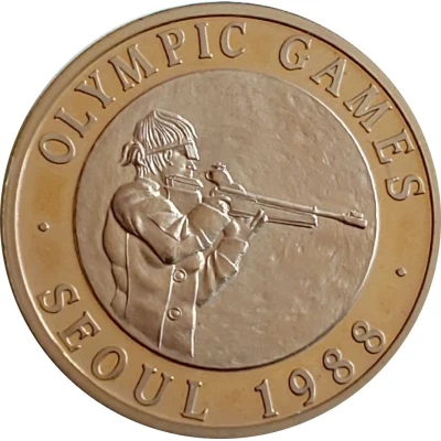 Medal - Olympic Games Seoul back