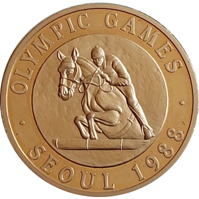 Medal - Olympic Games Seoul back