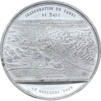 Medal - Opening of the Suez Canal back