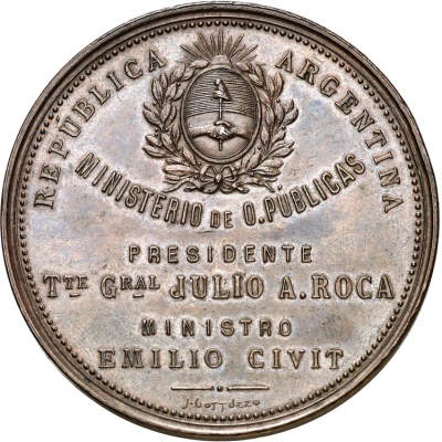 Medal - Opening of the port of Parana back