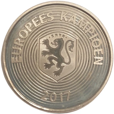 Medal - Orange Lionesses 2017 UEFA Women's Euro Champions back