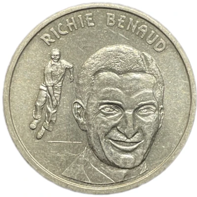 Medal - Our Ashes Greats - Richie Benaud ND front