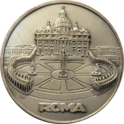 Medal - Paulus VI (St. Peter Square) ND back