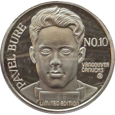 Medal - Pavel Bure (Calder Memorial Trophy) ND front