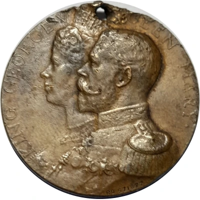 Medal - Peace Celebrations 1919 Bulawayo front