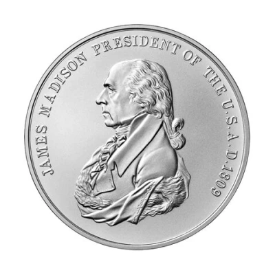Medal - Peace and Friendship James Madison Presidential ND front