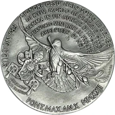 Medal - Peace in Ukraine back