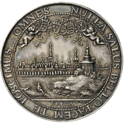 Medal - Peace of Breda back