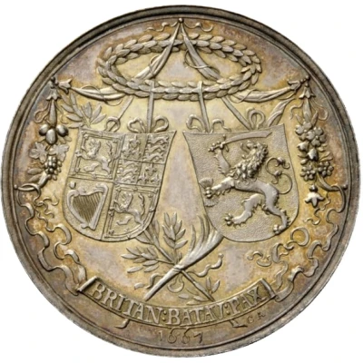 Medal - Peace of Breda back