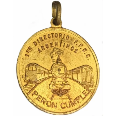 Medal - Perón La fraternidad ND back